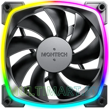 Вентилятор для корпуса Montech AX120 PWM Black (MNT-AX120-B) картинка 2